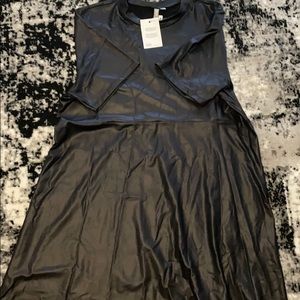ASOS pleather dress